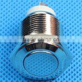 GQ-16FJ 16mm Flat Head Solder Waterproof Button, Push Button Switch# thumbnail-2