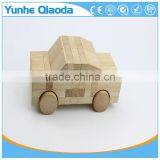 Vehicle Block Racing Car 3D Woodcraft Kit Assemble Paint DIY Toys for Kids Adults the Best Birthday Gift thumbnail-2
