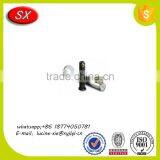 High Strength Custom Brass CNC Machining Various Type Metal Black Coating Clevis Pin Threaded thumbnail-1