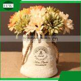 Printemps Creative Countryside Simulation Pocket Handbag Fancy Decoration Vase With Rope thumbnail-4
