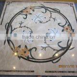 Hot Design Flower Pattern Marble Waterjet Medallion thumbnail-2