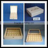 Natural Wooden Essential Oil Box With 12 Comparents Wholesale thumbnail-6