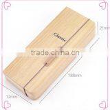 Trade Assurance Natural Fashion Gift Use British Style Wood Box for Pen With Hinge thumbnail-6