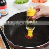 CY129 Olive Oil Vinegar Dispenser Bottle Basting Brush Pour Baste Store Space Saver Salad Dressing Cruet Food Storage Container thumbnail-4