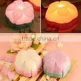 Plug Romantic Sakura Adjustable Voice Light Motion Sensor Led Night Light thumbnail-4