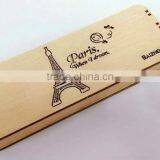 South Korea Stationery Wooden Create Pencil Case thumbnail-1