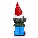 Hand Painted Christmas Garden Gnome Watering Yard Gnome thumbnail-4