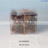 Natural Pinecones With Giftbox thumbnail-1