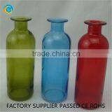 Color Glass Vase Green thumbnail-6