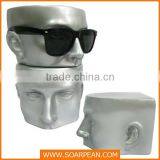 Fiberglass High Glossy Head Mannequin For Glassed Display thumbnail-1
