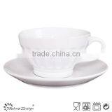 2016 High Quality Lovely Color Fingerprint Relief Embossing Oversized Cup and Saucer Stock thumbnail-3