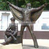 Theme Park Bronze Art Foundry Metal Craft Life Size Elvis Statue