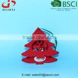 BSCI Audit Factory Hot Sales LED Light Decoration Non-woven Hanging Christmas Tree thumbnail-6