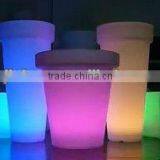 Outdoor Rechargeable Colorful Garden Led Flowerpot thumbnail-1
