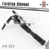 New FOLDING SHOVEL / PICK FOR CAMPING, HUNTING & SURVIVAL W/match thumbnail-2