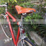 High Quality Cow Leather Bicycle Bike Saddle thumbnail-6