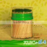 Transparent Plastic Jar Mint Bamboo Toothpicks thumbnail-1