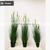 110 / 140 / 170cm Dongguan Artificial Grass Potted Onion Grass With Wheat Spray for Indoor Decoration thumbnail-4