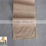 Burlap Round Table Covering Nature Color thumbnail-1