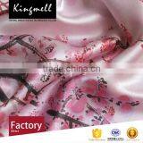 Digital Printed Silk Satin Scarf for Women in Spring and Autumn thumbnail-4