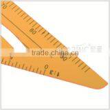 Kearing Brang, 1/3 &1/4 Size Platic Triangle Ruler, With Protractor Normal Printed on Ruler Surface, Economical Pirce #8535B thumbnail-5