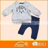 Fleece Top and Pant Newborn Baby Clothing Baby Clothes Set thumbnail-1