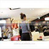 Hot High Quality Women Sports Long Shirt & Legging Pants Running Fitness Yoga Wear Wholesale thumbnail-2