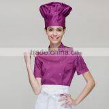 Chinese Factory Wholesale Female Chef Jacket Short/Long Sleeve Restaurant Hotel Chef Coverall Uniform Work Clothes thumbnail-2