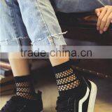 WS-35 2017 New Hot Fashion Popular Women Ladies Sexy Soft Lace Floral Short Ankle Party Travel Network Breathable Fishnet Socks thumbnail-2