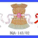 New Model Baby&Girls Plain Red Floral Pattern Lace Fabric Little Girl Wedding Dress thumbnail-6