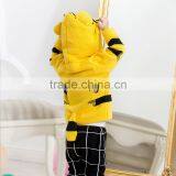 S17689A Autumn Baby Girl Cartoon Tiger Jacquard Cotton Sweater thumbnail-3