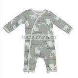 New Born Baby Romper Infant Animal Model Boys Long Sleeve Jumpsuits thumbnail-1