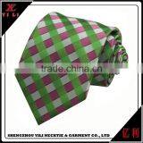 Blue 100% Silk Necktie Custom Tie Woven Printing Necktie thumbnail-5