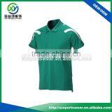 New Design Dry Fit 100% Polyester Pique Fabric Mens Golf Polo Shirts Moisture Wicking thumbnail-1