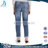 2017 Hot New Product Pure Denim Skinny Children New Style Fashion Girls Jeans for Wholesale thumbnail-2