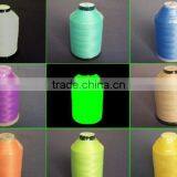 150D/2 High Quality Glow in the Dark Luminous Sewing Yarn Embroidery Thread for Embroidering Label thumbnail-3