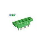 Through Panel 18A 300V Plug In Terminal Block 5.08mm Pitch , Male Sockets