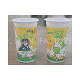 PP Slender Disposable Dessert Cups , Eco Friendly Height 10.3cm