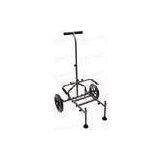 Steel Adjustable High Quality Double Wheels Folding Fishing Trolley With Two Wheels