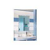 Rectangular Illuminated Bathroom Wall Mirrors Framed Irregular Edges thumbnail-1