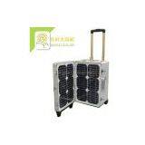 300W Solar Power System PV Off-grid Generator Trolley Case(Case-Panel Integrated) thumbnail-1