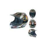 Motorcross Helmet (RX-92 Skull/Black) thumbnail-1