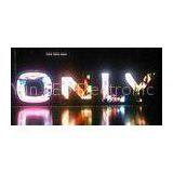 1R1G1B Indoor Flexible LED Video Wall , Full Color LED Letters Signage For Car Shows thumbnail-1