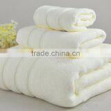 Wholesale 100% Cotton Sateen Boarder Luxury Hotel Towels Solid Color Dyed Bath Linen thumbnail-5
