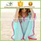 Muslim Summer Sexy Transparent Beach Dress thumbnail-4