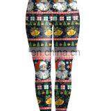 2017 Christmas Fashion Space Dye Ombre Leggings Girls Underwear Fitness Gym Yoga Seamless For Women thumbnail-1