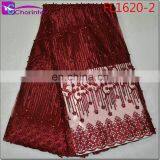 Hot Sale African Tulle Lace Fabrics FL1620 thumbnail-2