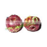 Kashmiri Beads (lakh beads, bollywood beads), size 12mm