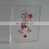 Black Square Acrylic Logo Block Display Pmma Plexiglass Acrylic Block thumbnail-4