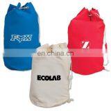 High Quality Recycled Canvas Large Drawstring Bags